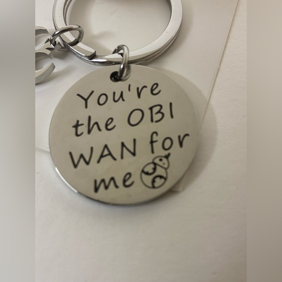 You’re the OBI keychain stainless steel - Picture 4 of 6